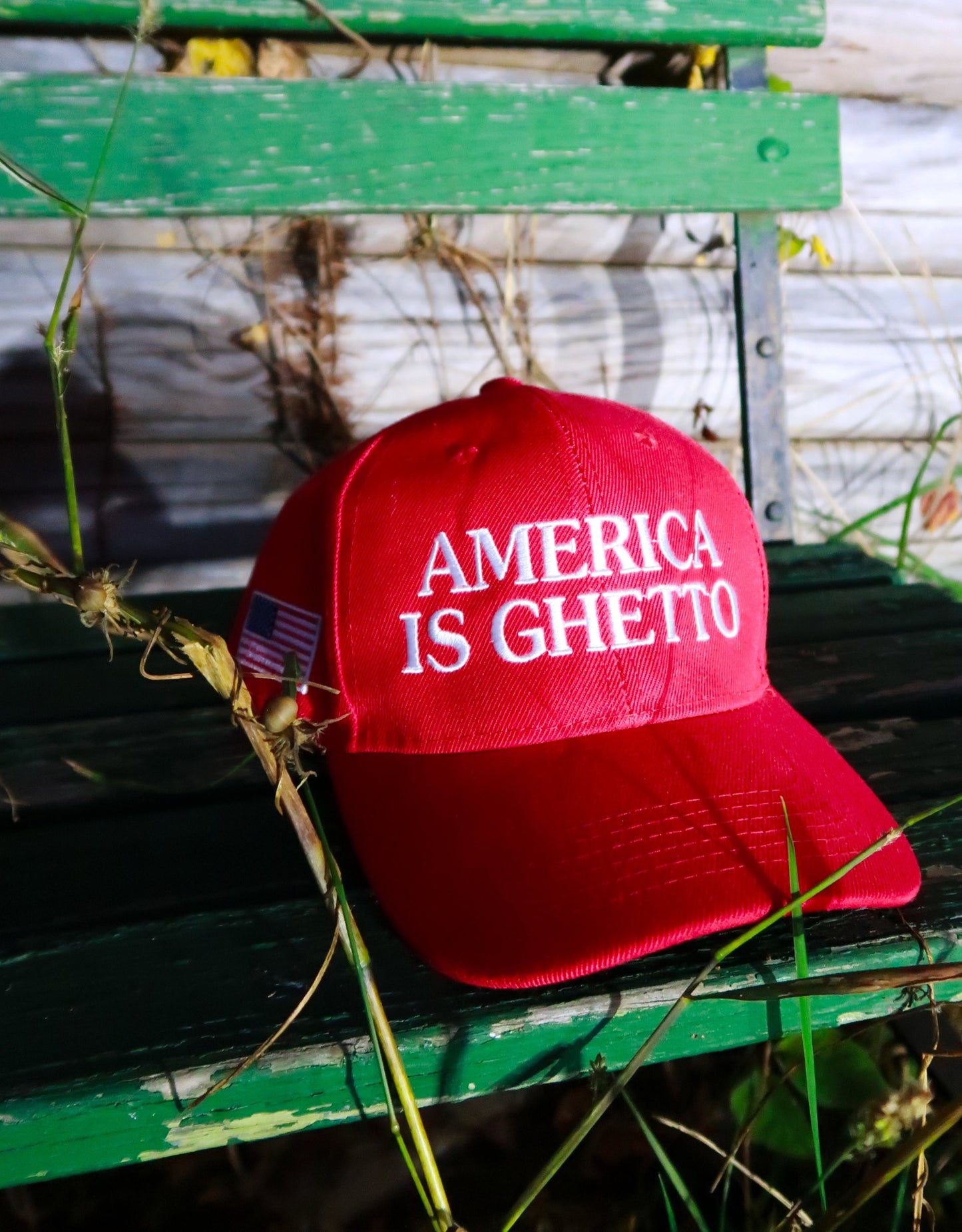 AMERICA IS GHETTO HAT